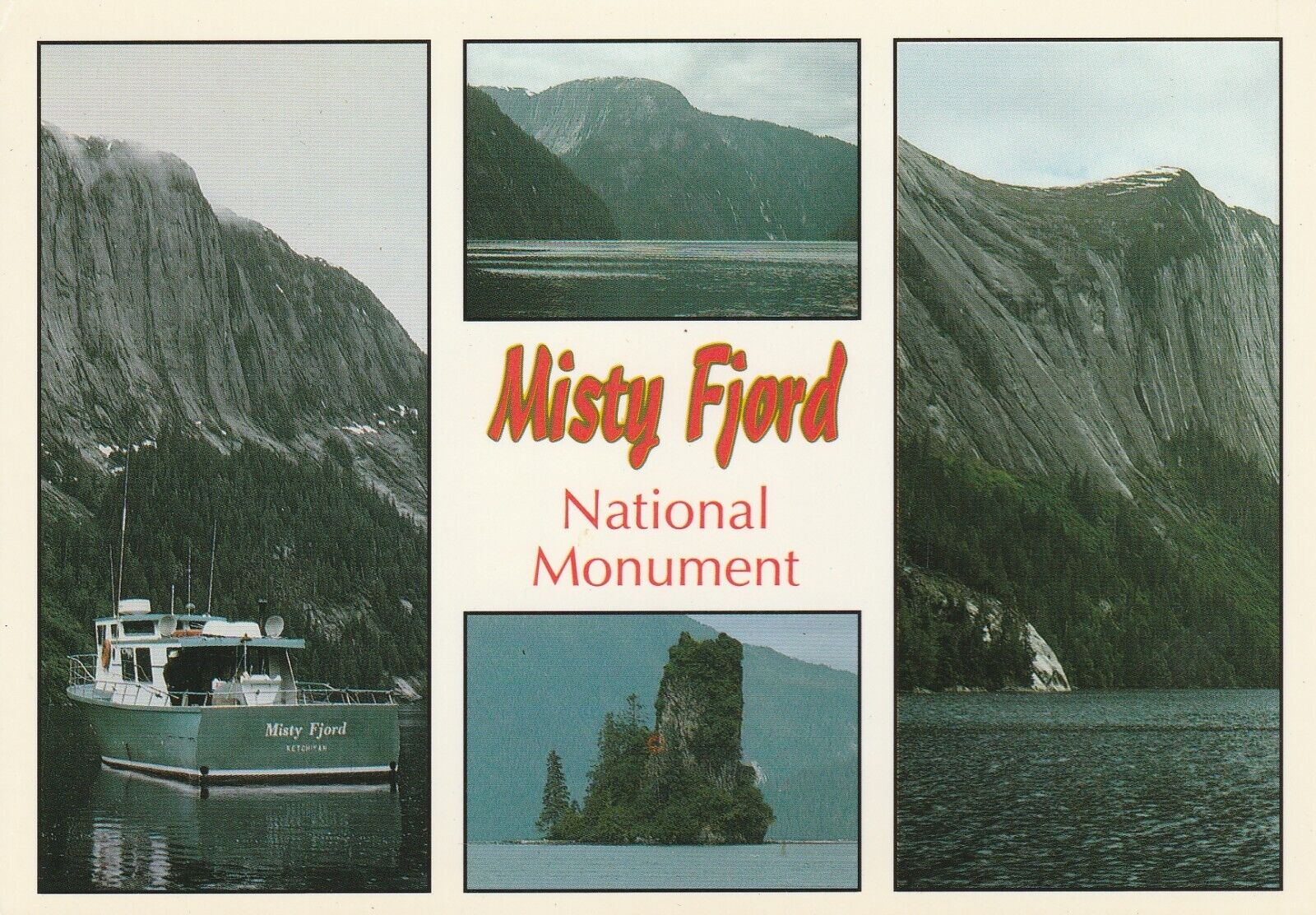 POSTCARD L: MISTY FJORD NATIONAL MONUMENT