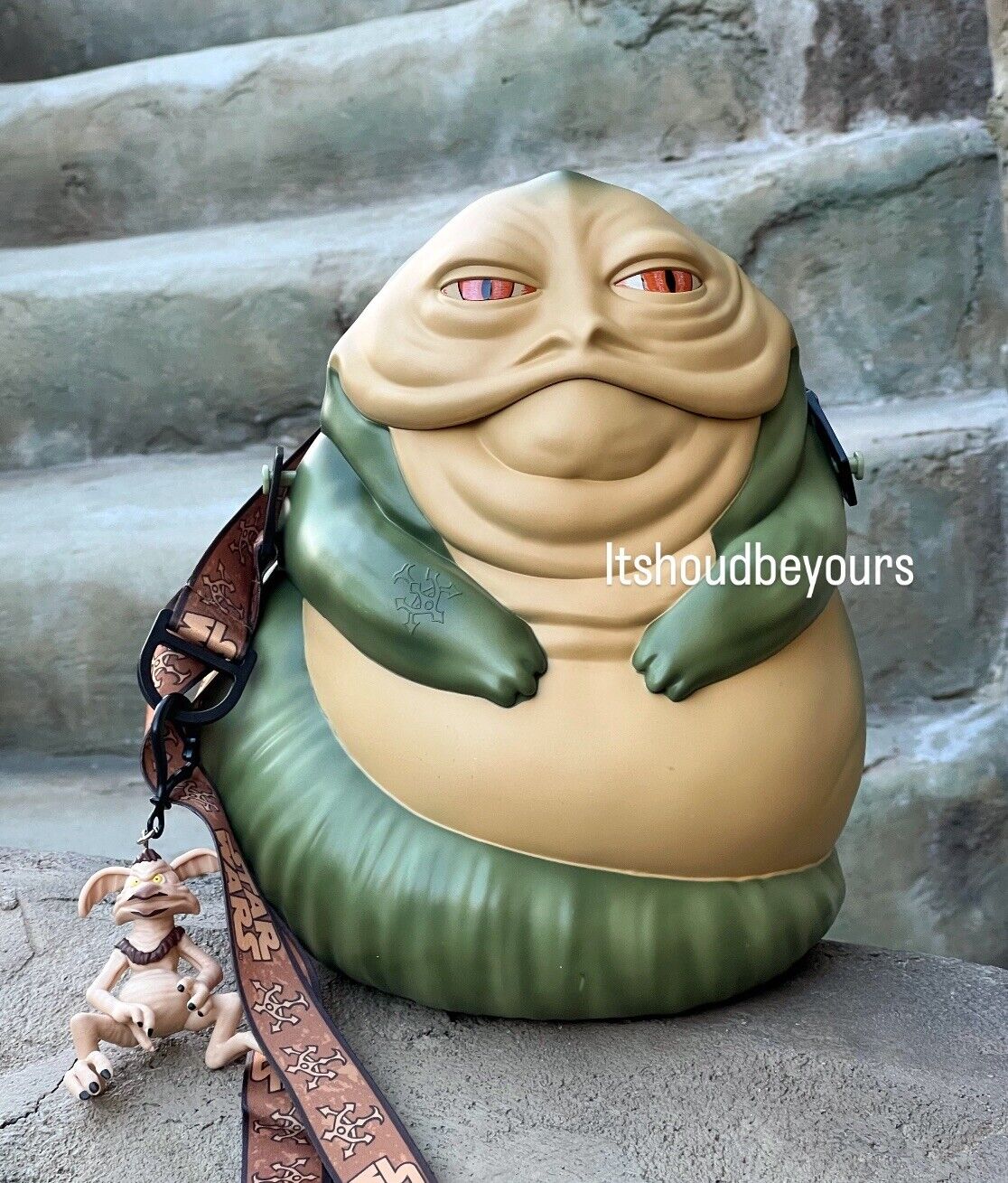 Disneyland Star Wars Jabba The Hutt Popcorn Bucket New 2024 IN HAND 🙌