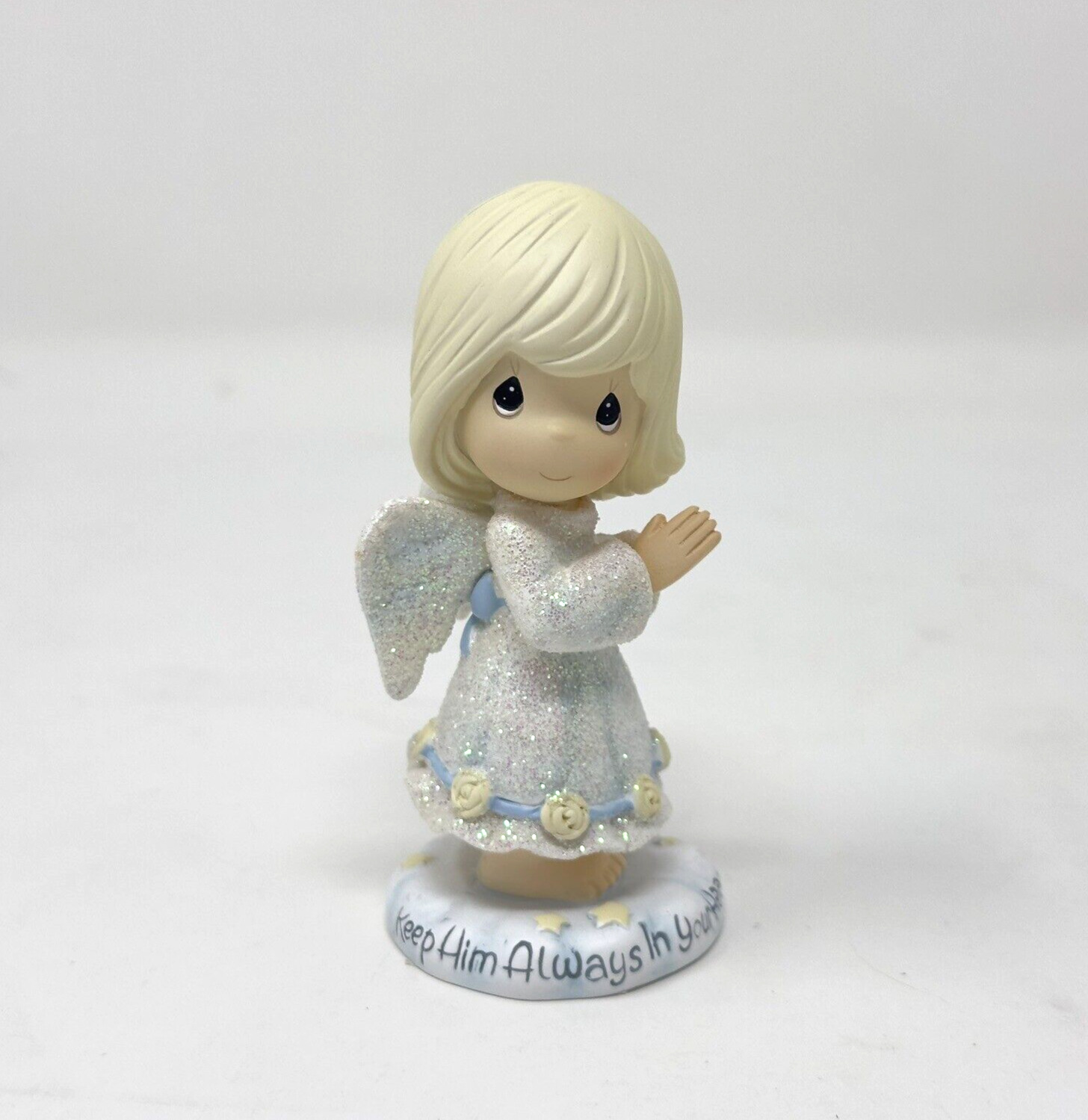 Precious Moments KEEP HIM ALWAYS IN YOUR HEART Figurine #124404 2012