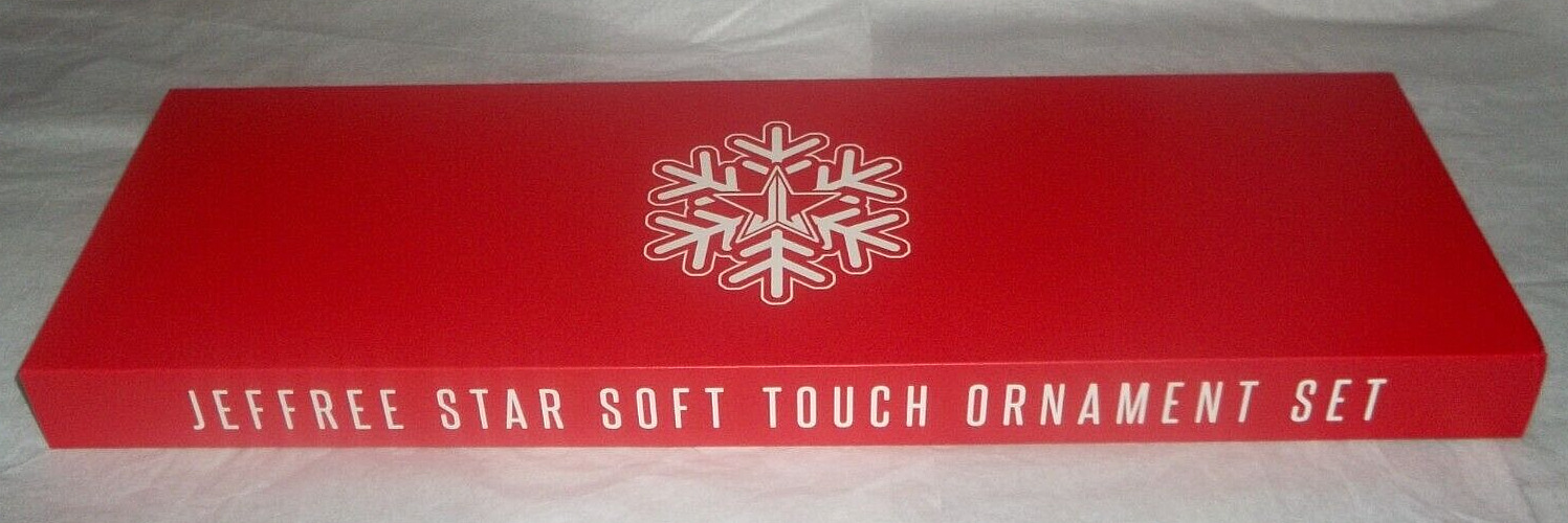 Jeffree Star Soft Touch 8 Piece Ornament Set ~ New In Box ~ 