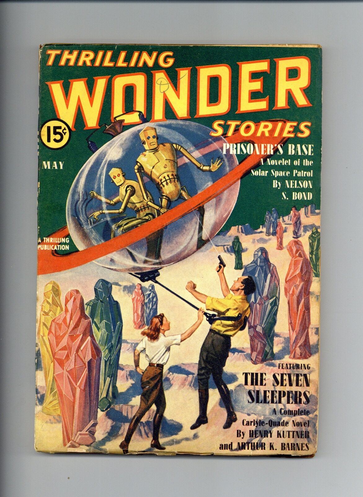 Thrilling Wonder Stories Pulp May 1940 Vol. 16 #2 VG