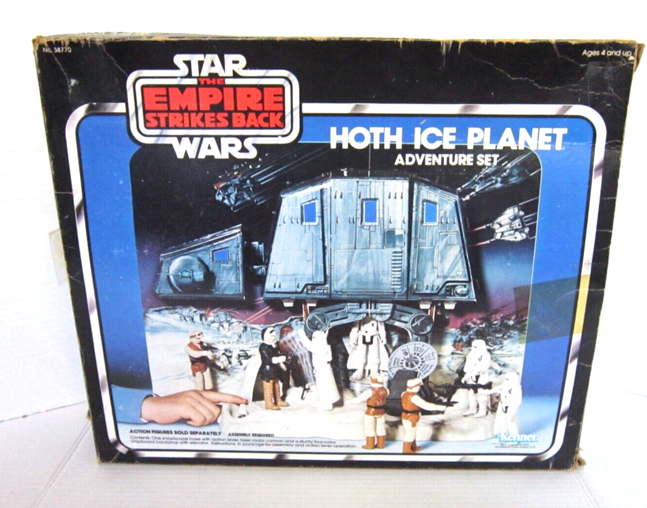 Star Wars Vintage Empire Strikes Back Hoth Ice Planet Adventure Set Kenner 1980