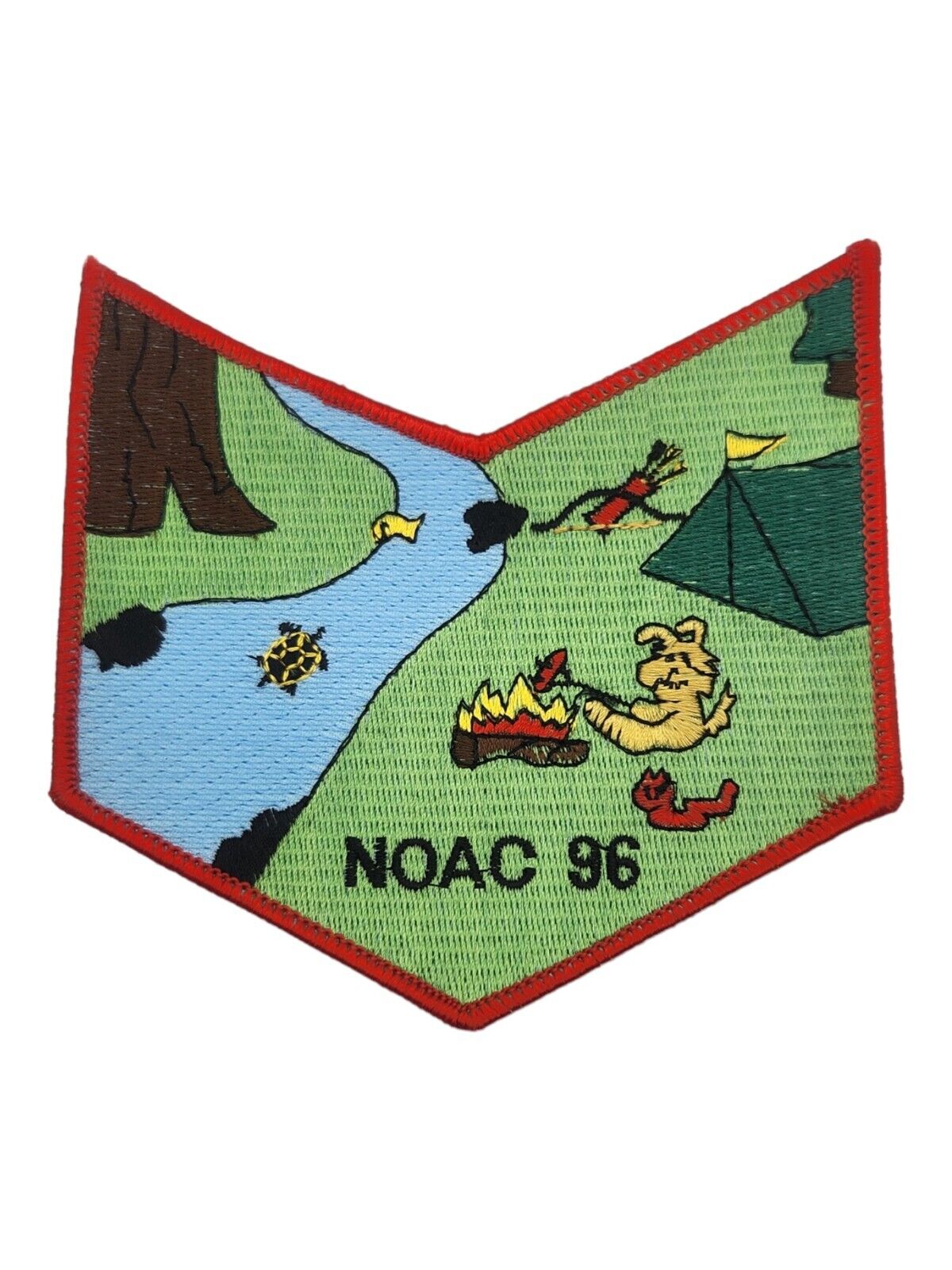 1996 National Order of the Arrow Conference A Gaming Lodge NOAC Scouts BSA Patch