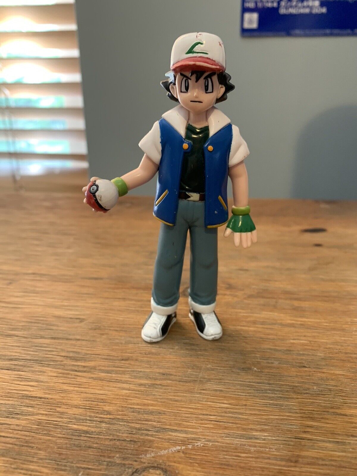 Vintage Pokémon Figure Ash Ketchum 1998 TOMY