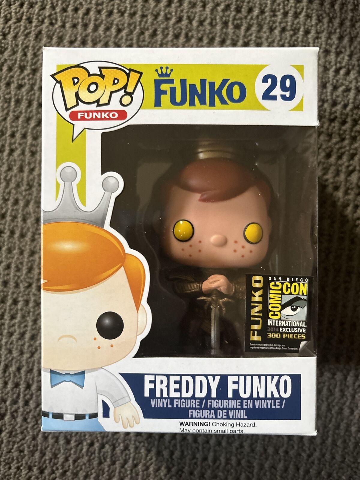 Freddy Funko Heimdall 29 SDCC Exclusive 1/300 pieces As Pictured With Protector