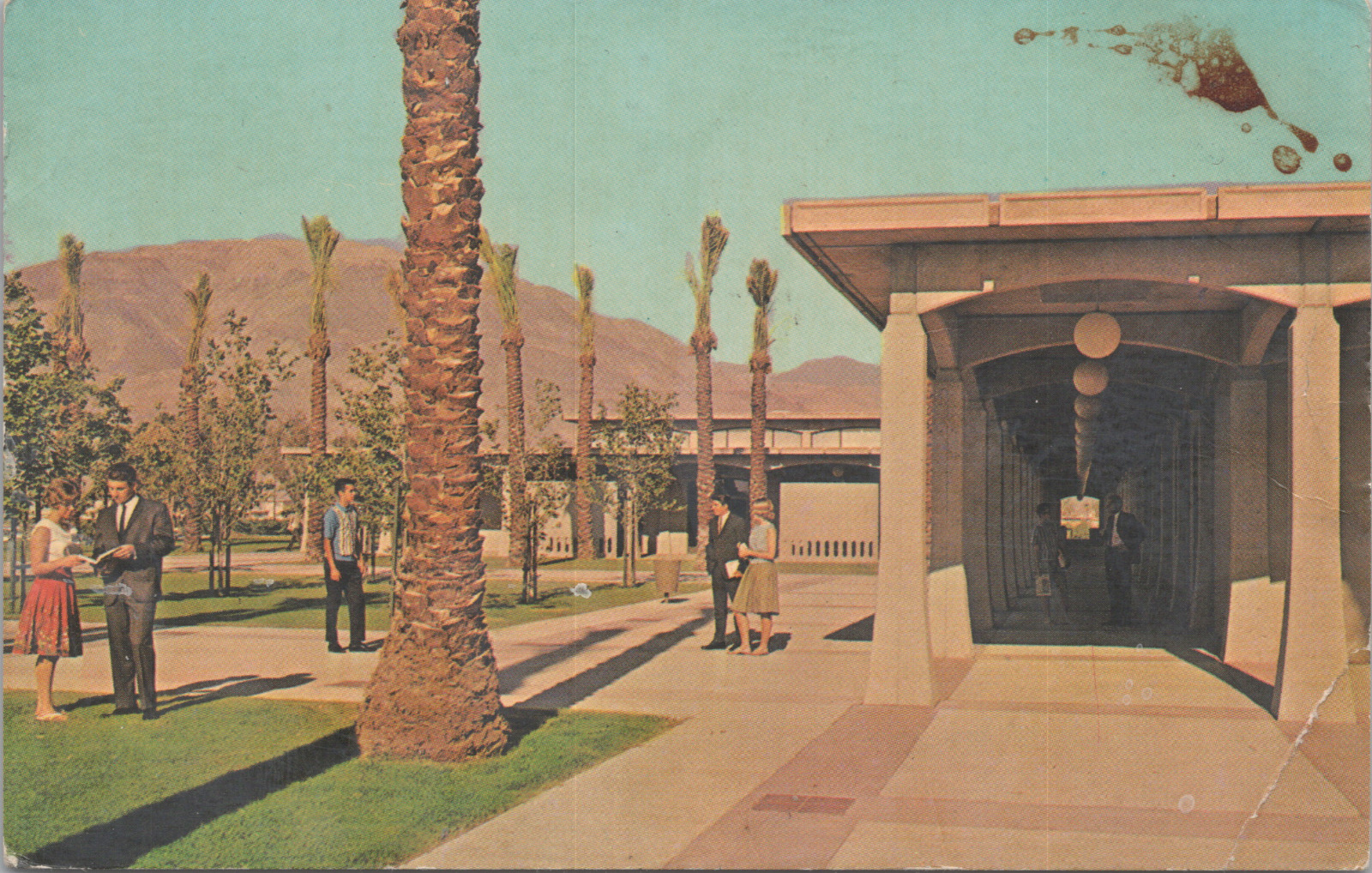 College of the Desert Junior College Palm Desert CA 1964 Postcard - Unposted