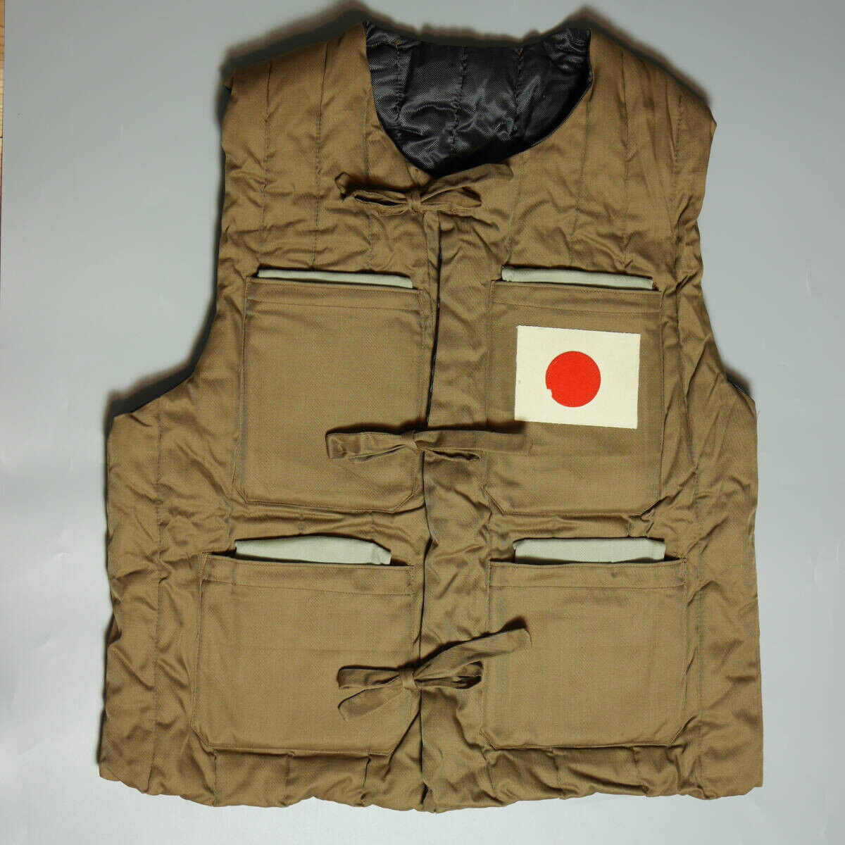 Former Japanese Army Original bulletproof vest for officer private WWⅡ military