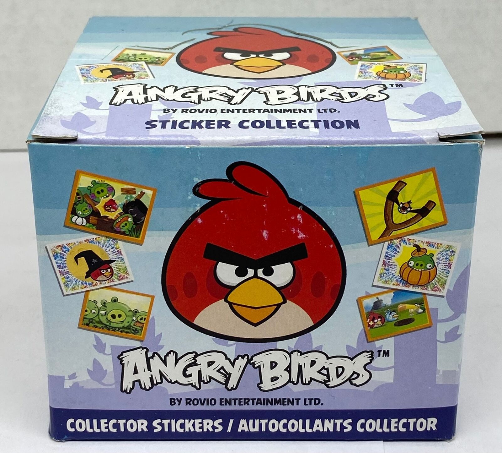 2012 Angry Birds Album Sticker Trading Card Box 50 Packs Rovio