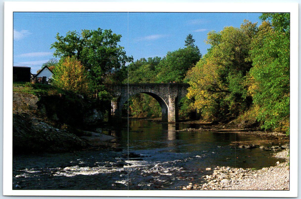 Postcard - River Spean Under the Bridge at Spean, West Highlands of Scotland