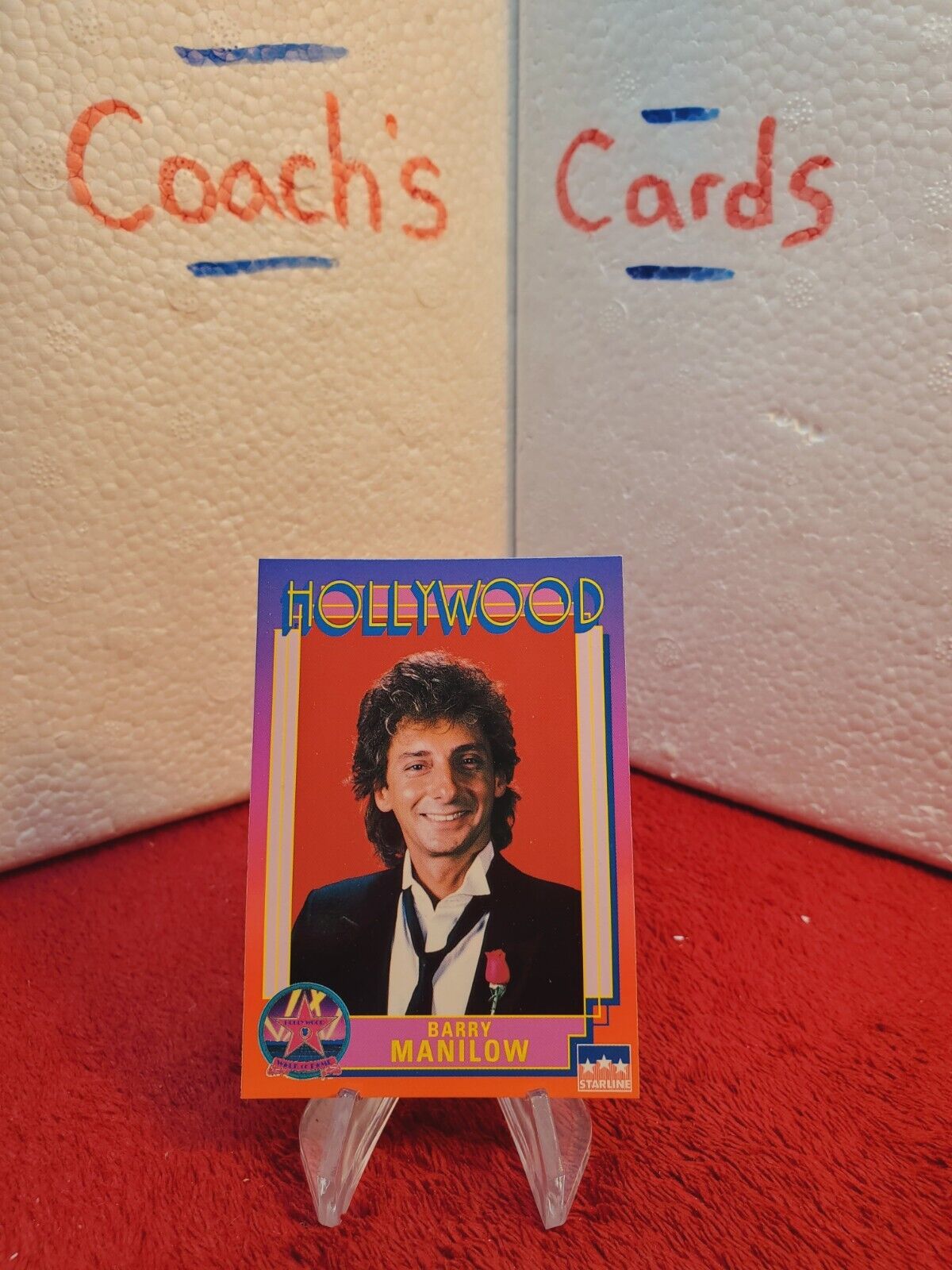 1991 Starline Hollywood Barry Manilow #105