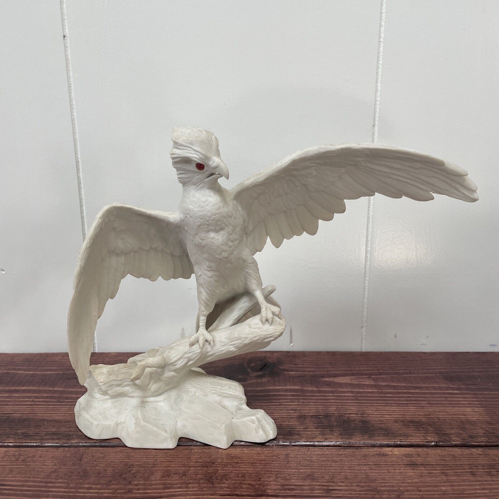 Noble Conqueror By Jonathan Bronson 1984 Franklin Porcelain Bird Statue 