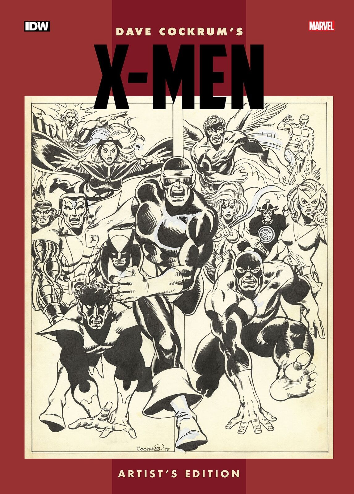 Pre-Order Dave Cockrum\'s X-Men Artist\'s Edition Hardcover VF/NM IDW HOHC 2024