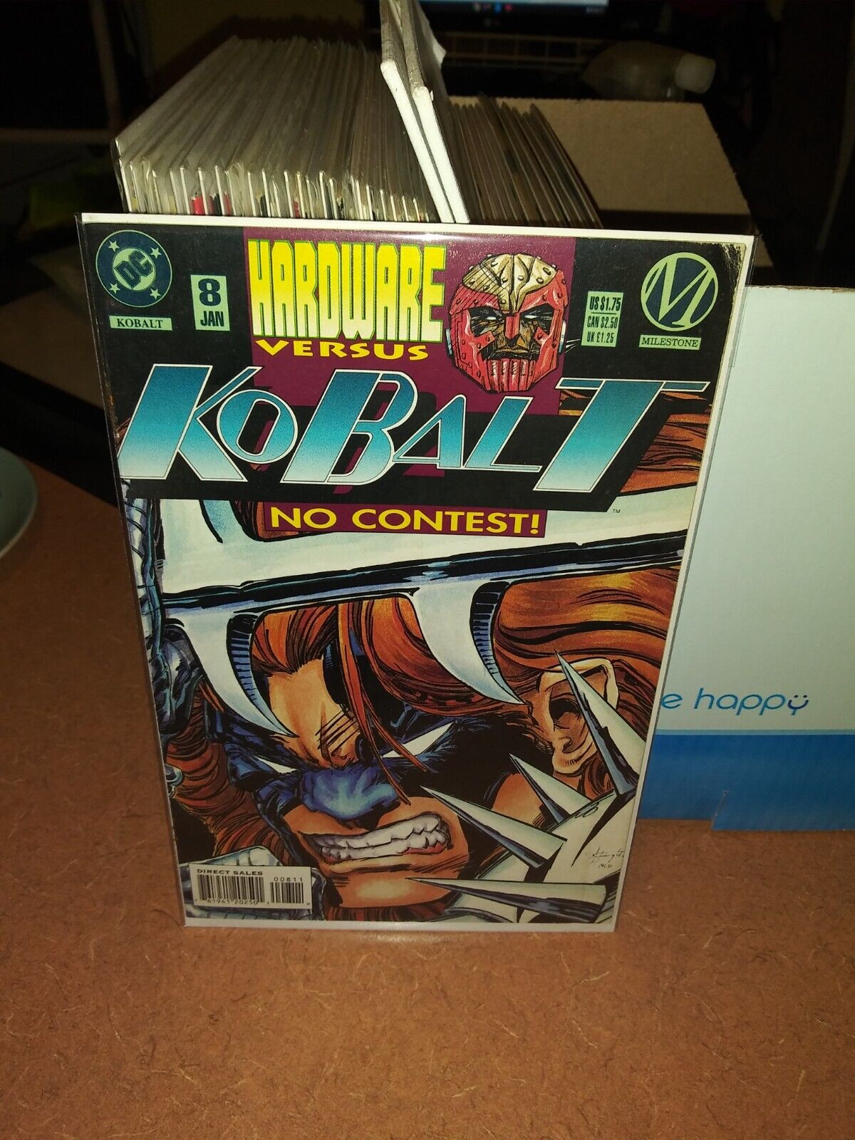 #8 Kobalt No Contest Versus Hardware DC Comics