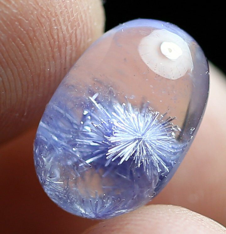 6.8ct Very Rare NATURAL Beautiful Blue Dumortierite Crystal Polishing Specimen