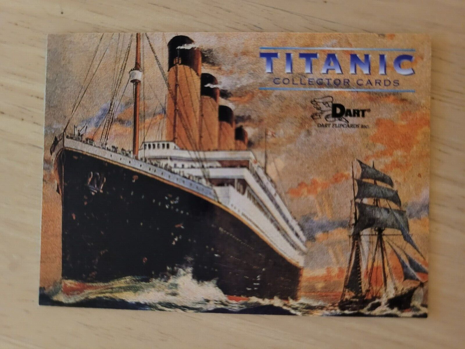 1998 TITANIC COLLECTOR CARDS -DENIS COCHRANE COLLECTION DART -COMPLETE YOUR SET