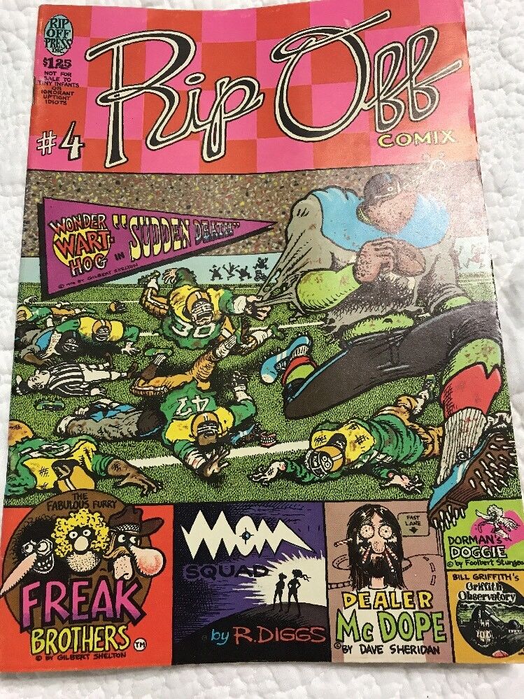 Rip Off Comix Comics Comic 1978 #4 Diggs Griffith Weed