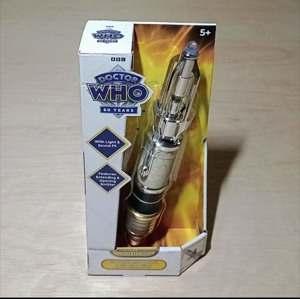 Doctor Who The 14Th Doctor's Sonic Screwdriver Toy Model Electroplated Version+