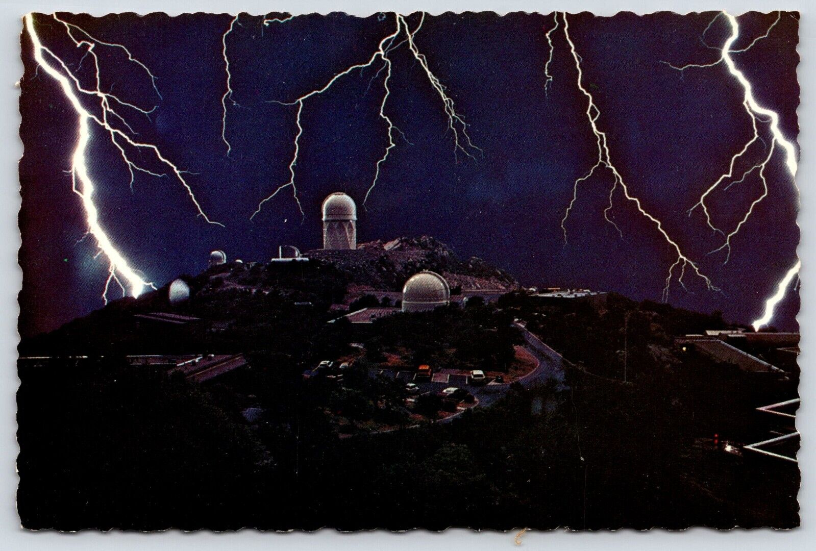 Arizona Tucson Kitt Peak National Observatory Vintage Postcard Continental