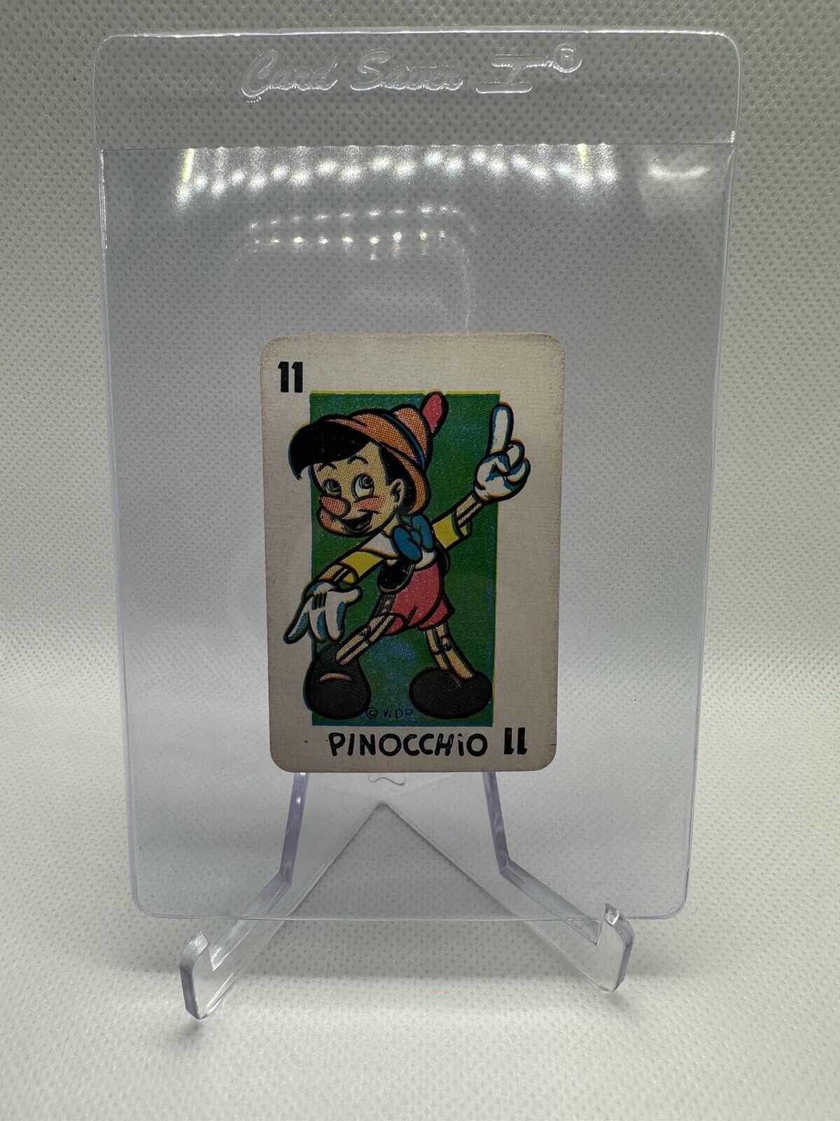 Disney Card Game - 1946 Russell Games - Pinocchio Back Pinocchio #11