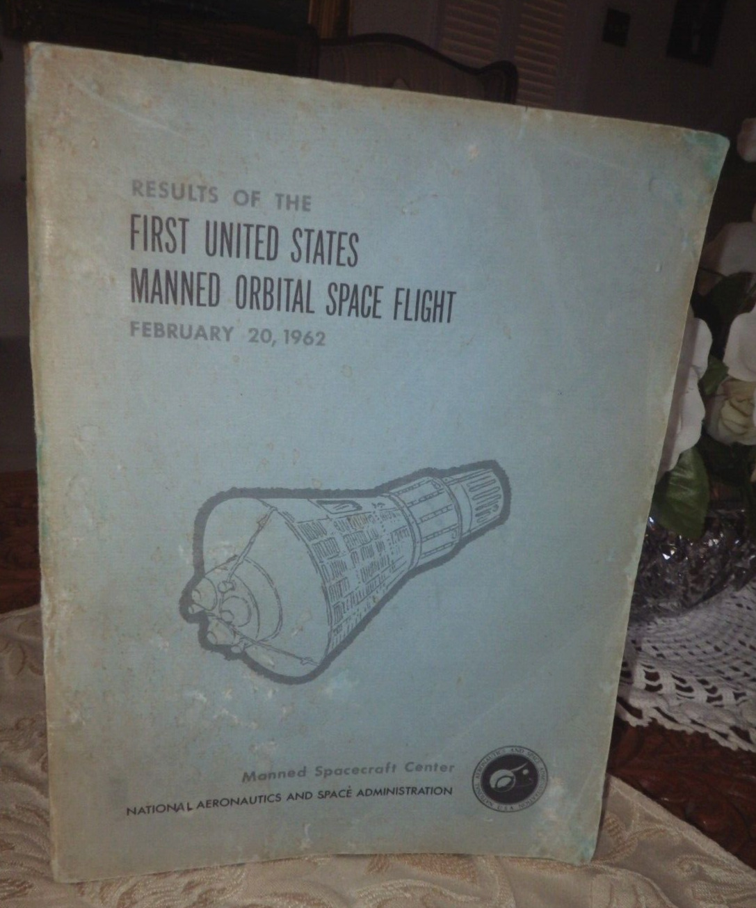 Vintage NASA Results of the First United States Manned Orbital Space Flight 1962