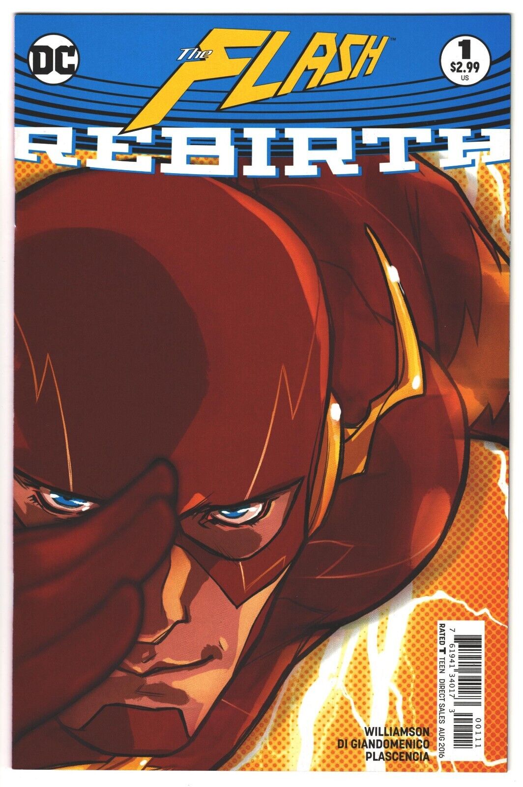 The Flash #1 Rebirth DC Comics 2009