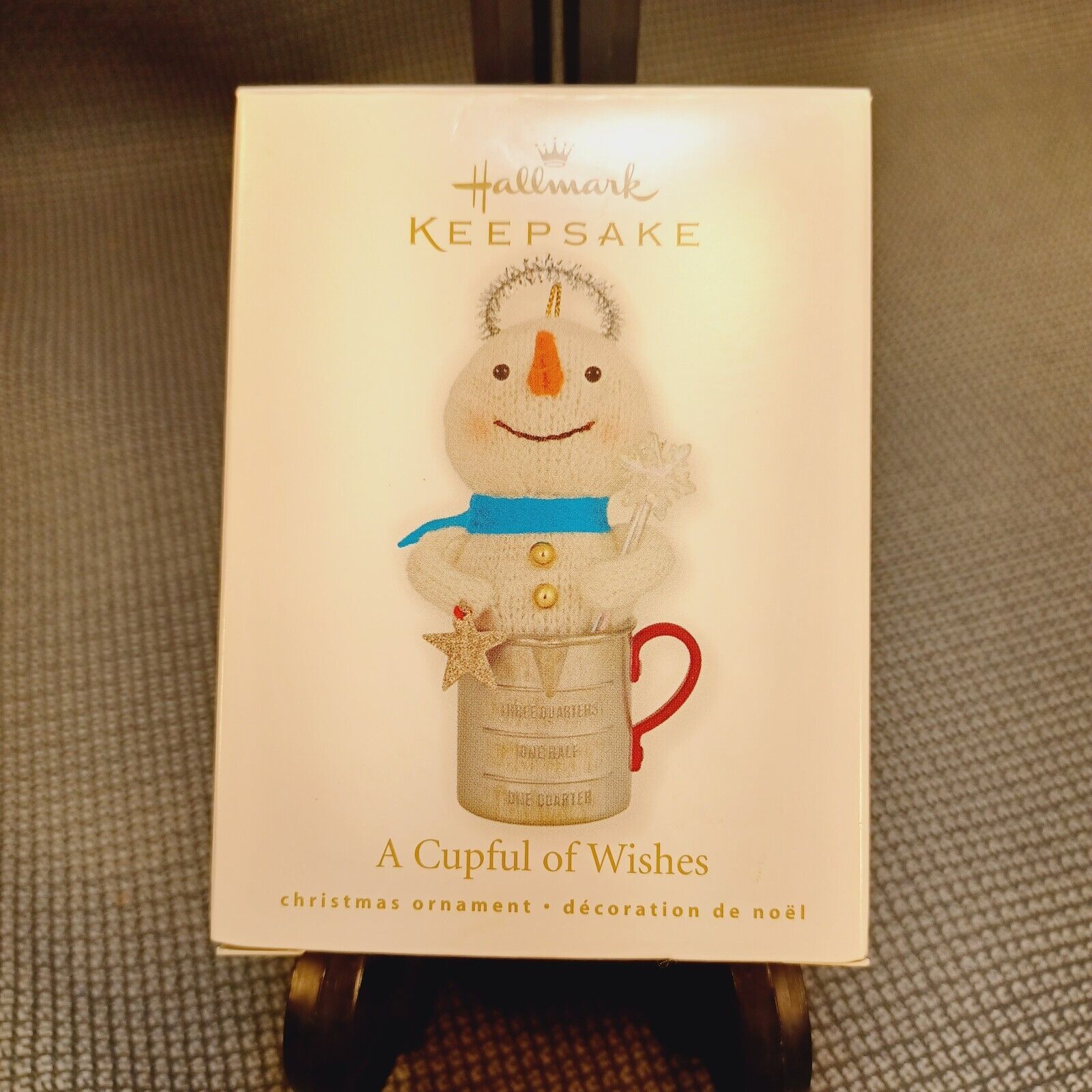 HALLMARK KEEPSAKE ORNAMENT - A CUP OF WISHES -2010