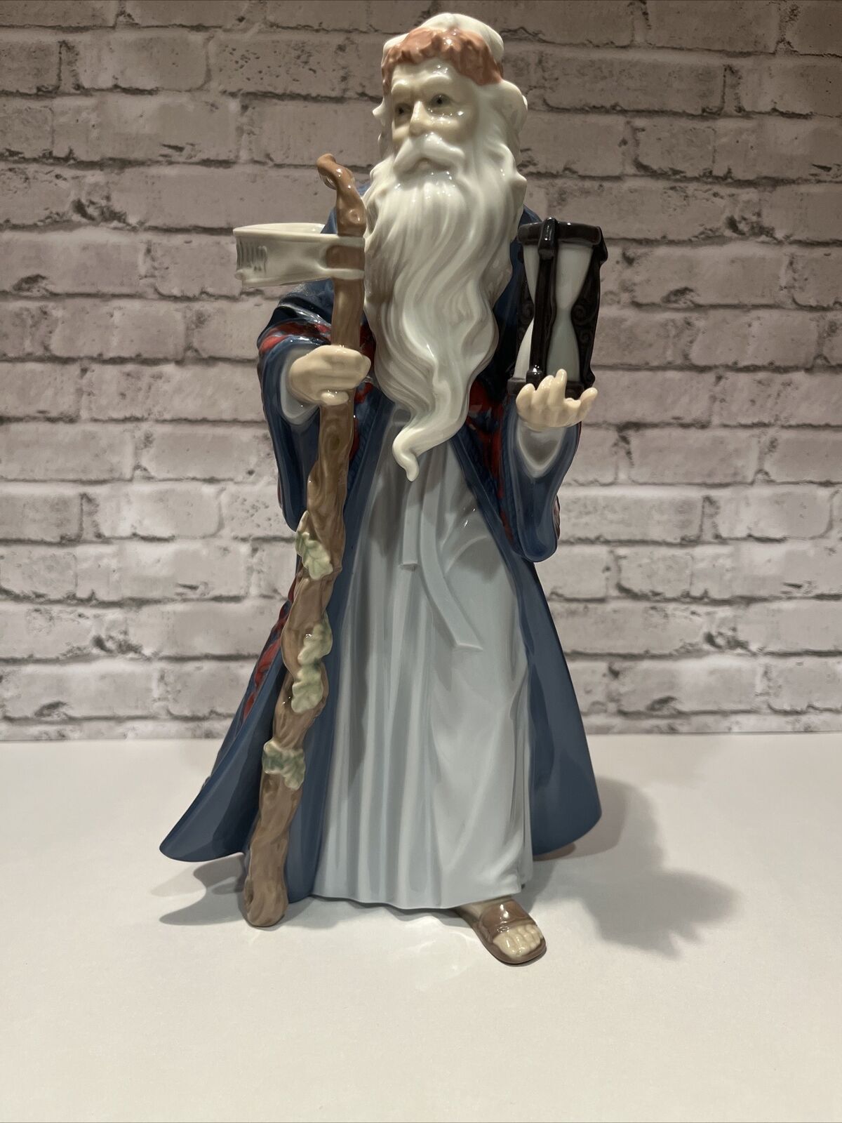 LLADRO FATHER TIME #6696 INSPIRATION MILLENNIUM COLLECTION 1999 FIGURINE SPAIN