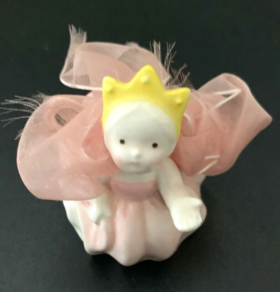 Rare Vintage MudPie 1999 Peekaboo Princess Figurine