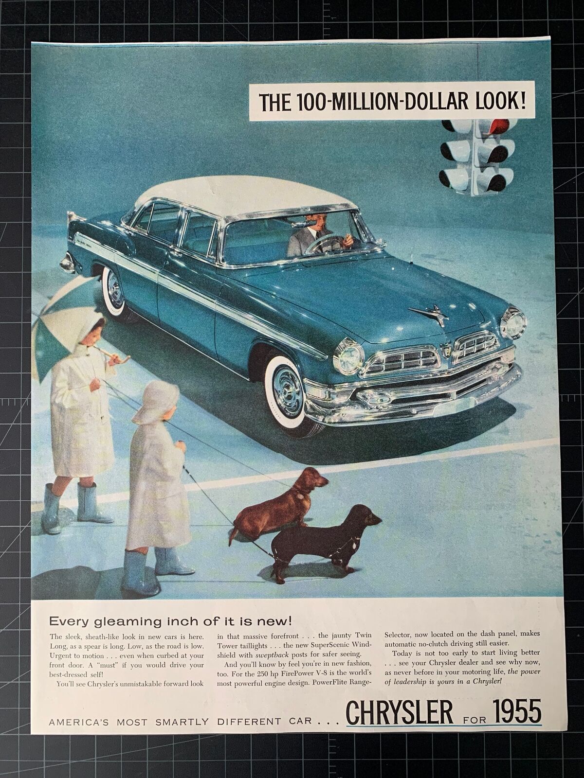 Vintage 1955 Chrysler Print Ad