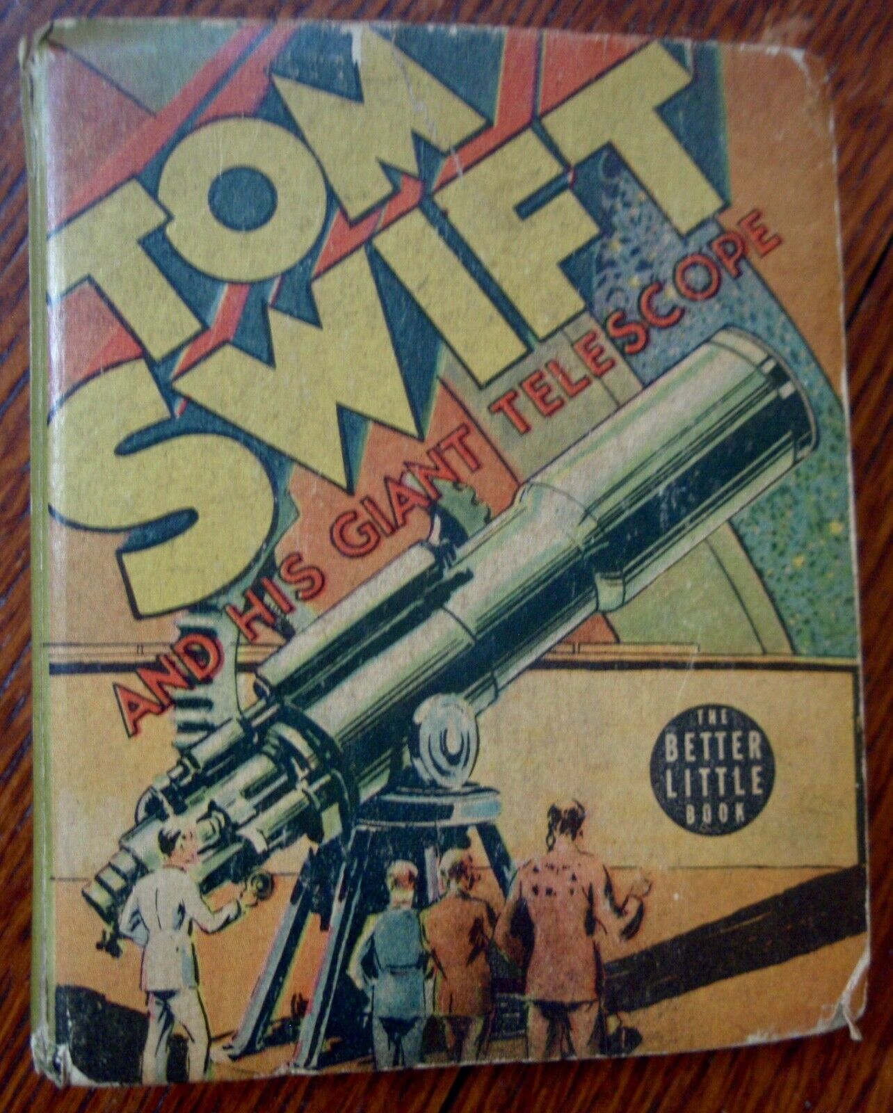 1939 Whitman Better Big Little Book #1485 Tom Swift & His Giant Telescope