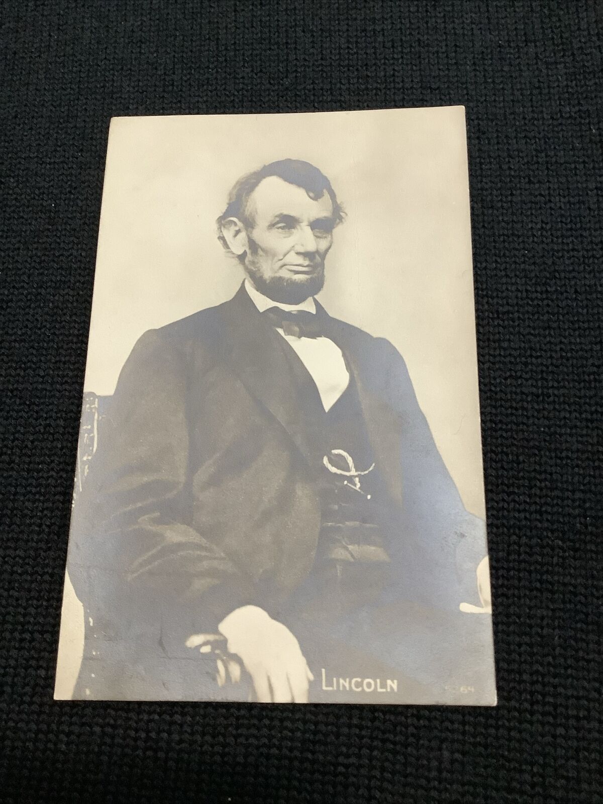 Vintage Abraham Lincoln undivided back postcard president