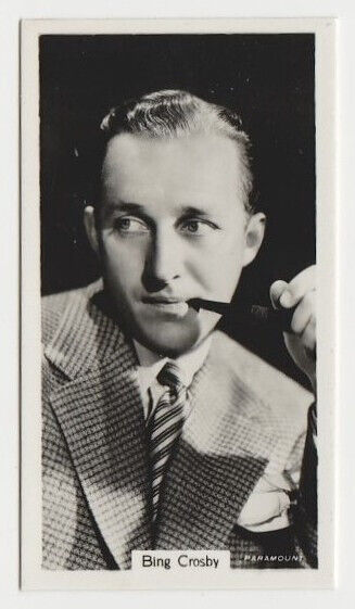 Bing Crosby 1939 RJ Lea Famous Film Stars Tobacco Card #15