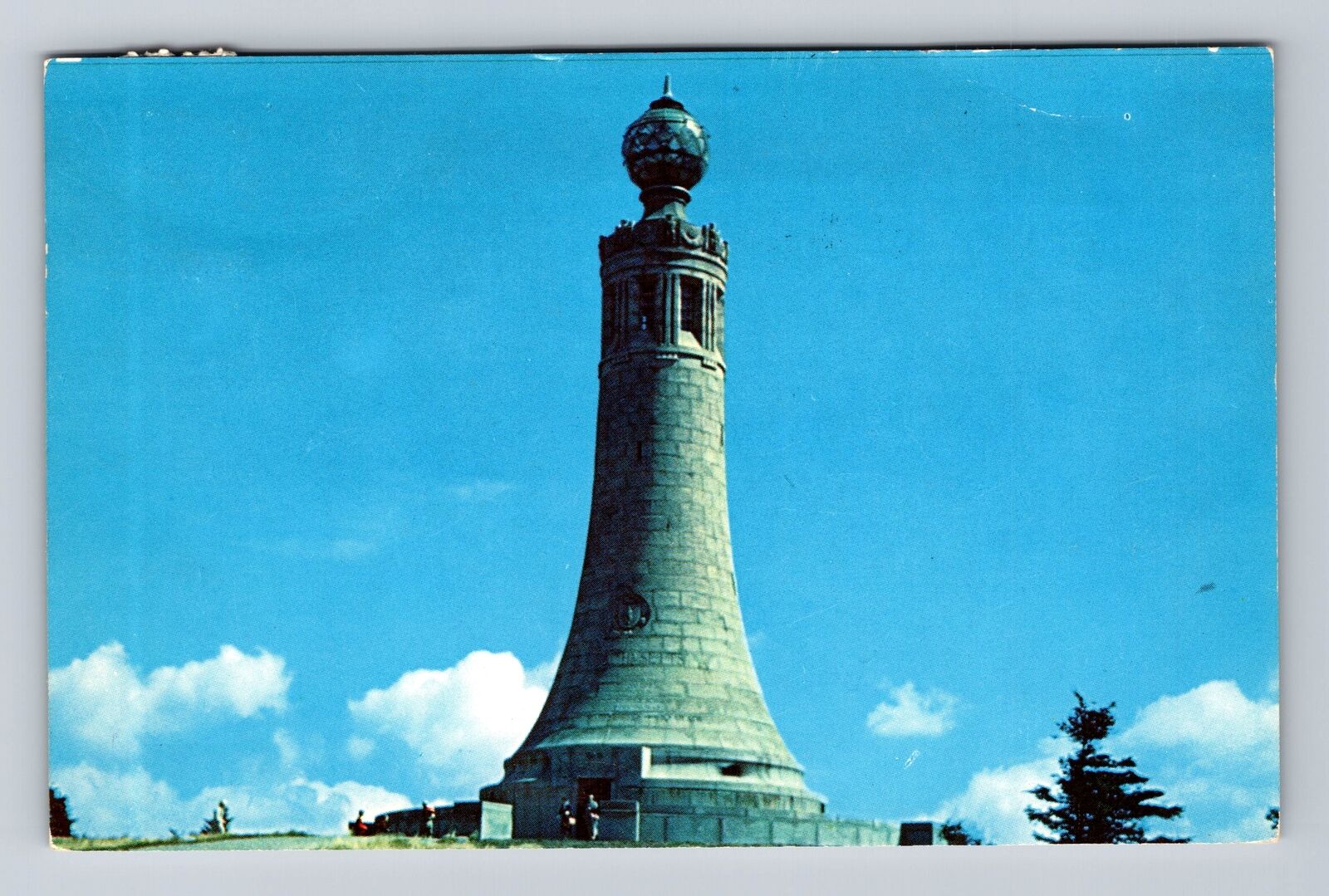 Williamstown MA-Massachusetts, War Memorial Beacon, Mt Greylock Vintage Postcard