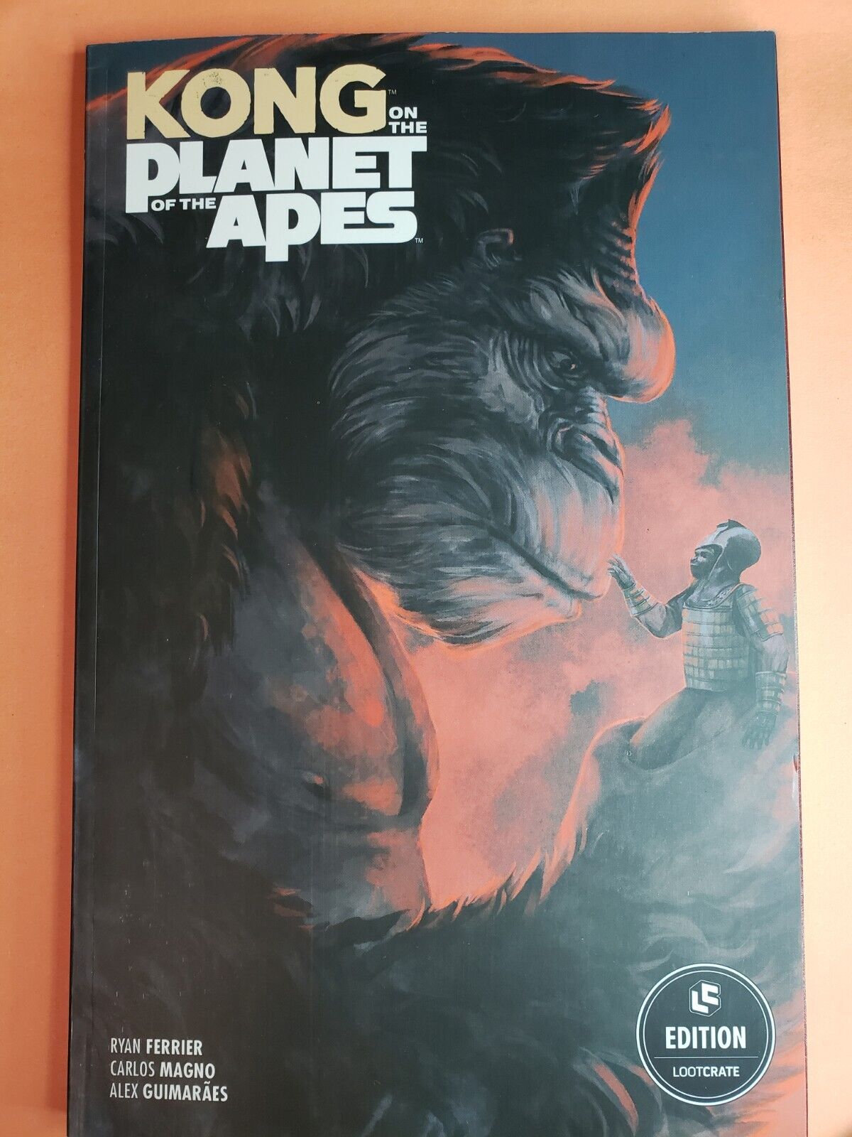 KONG ON THE PLANET OF THE APES  LOOT CRATE EXCLUSIVE TPB EDITION *MONSTERVERSE*