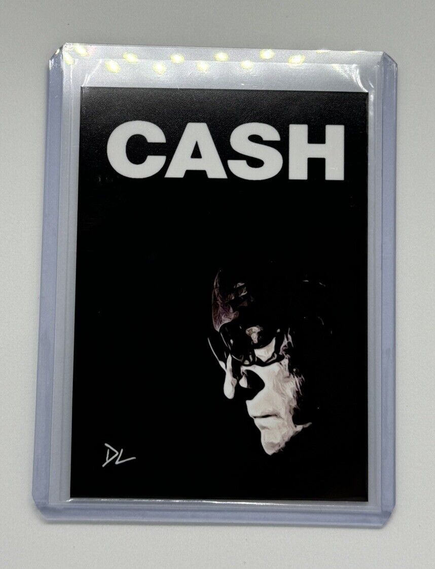 Johnny Cash Limited Artist Signed “American IV The Man Comes Around” Card 1/10