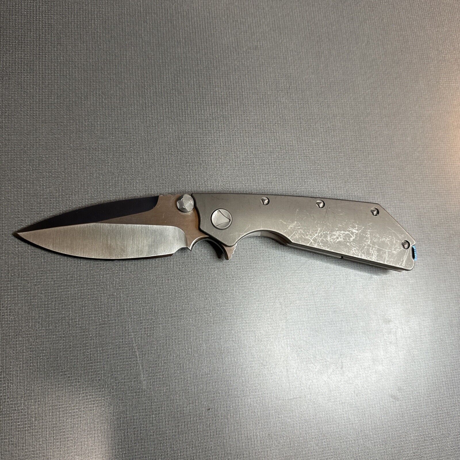 Marfione Custom DOC Flipper Pocket Knife Microtech Strider