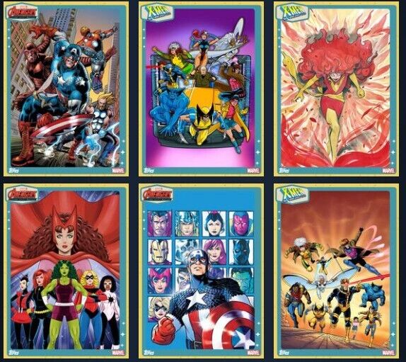[DIGITAL] Topps Marvel Avengers/X-Men 60th 23 S1 Variants Group 1 Yellow - Pick