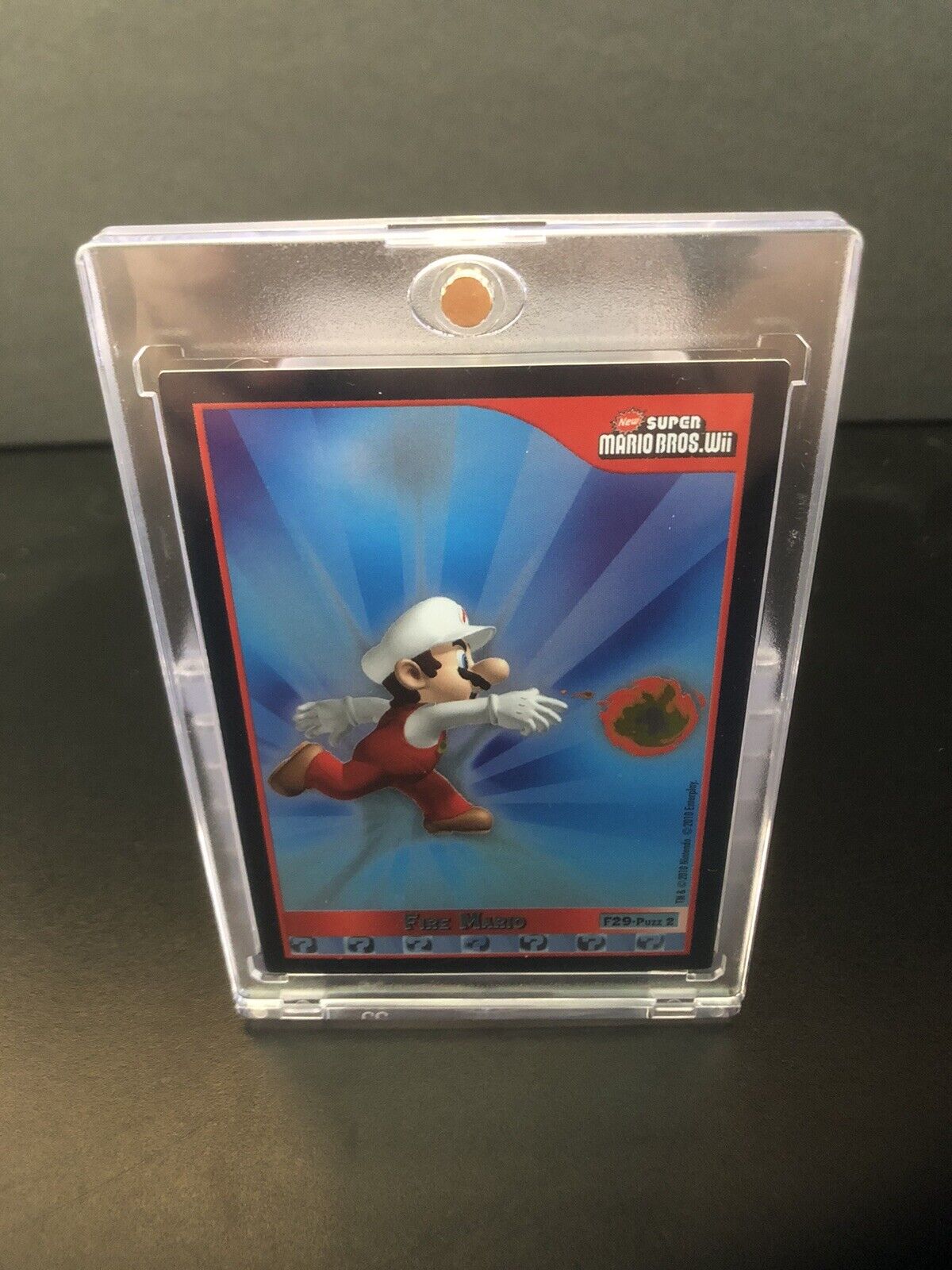 2010 Nintendo Super Mario Bros. Fire Mario Card #F29