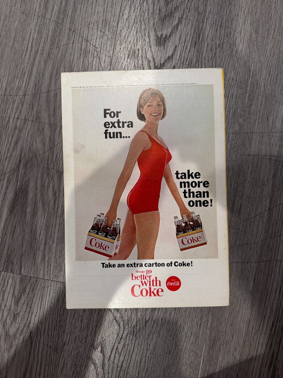 1965 Coca-Cola Magazine Ad