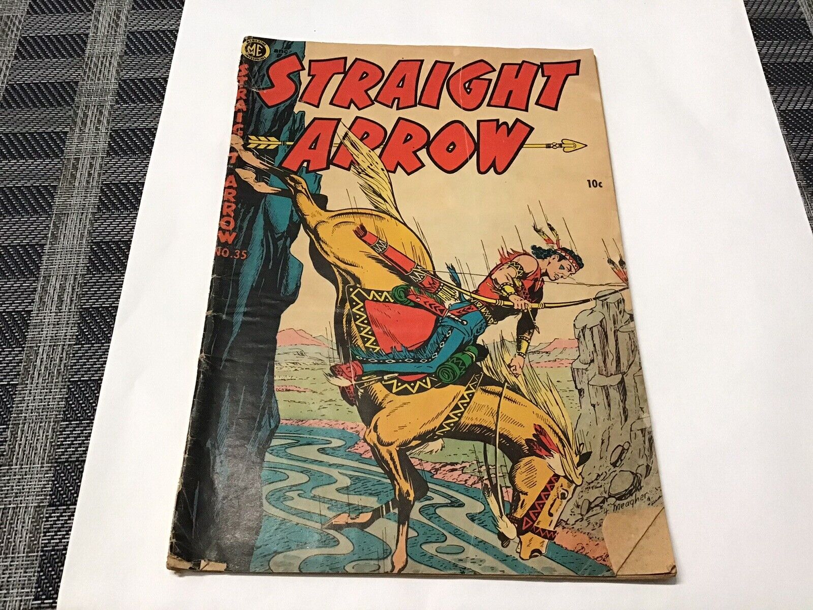 Straight Arrow #35 (1954) Magazine Enterprises / Vintage 