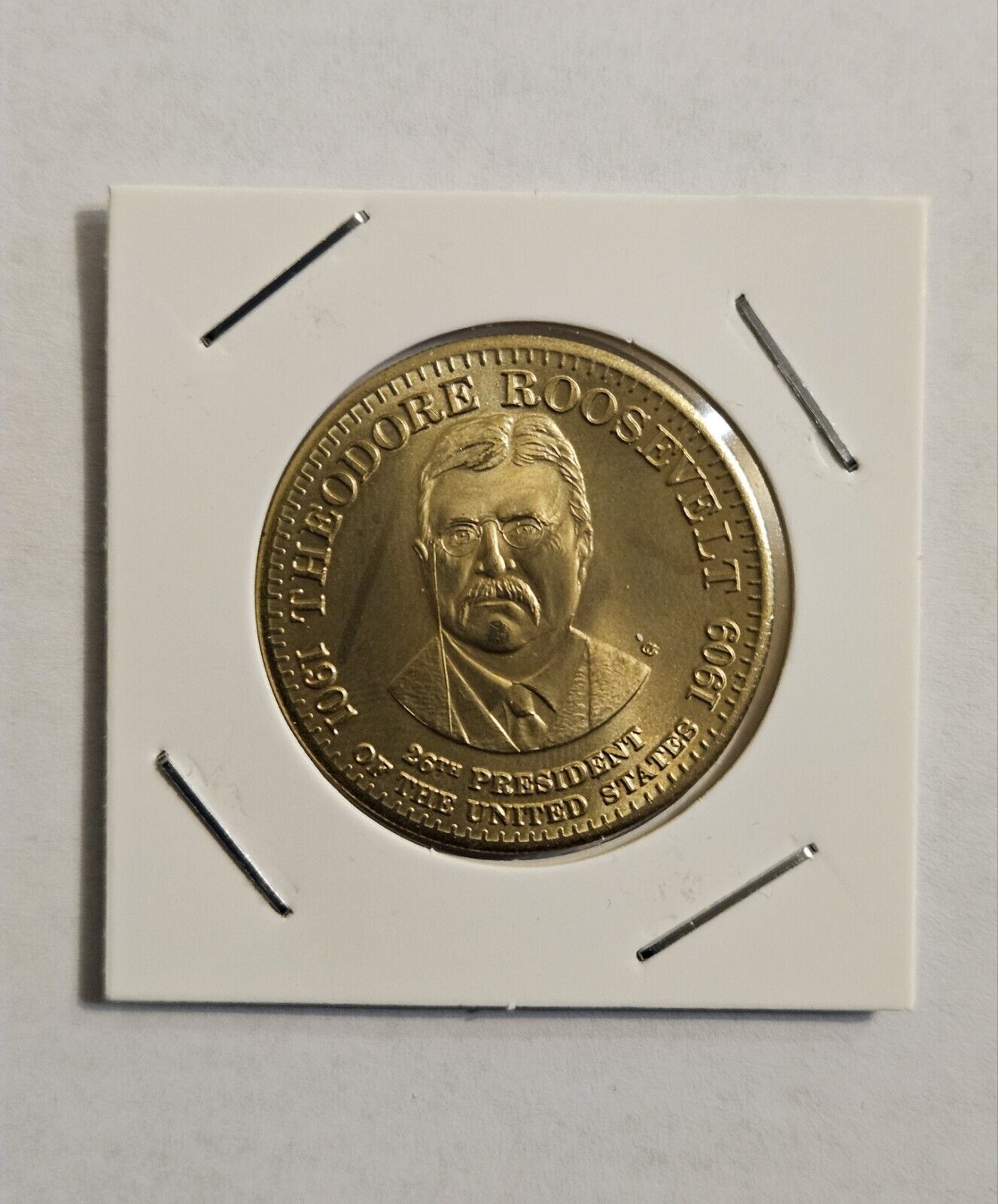 Theodore Roosevelt 26th President 1901-1909 / Commemorative Coin