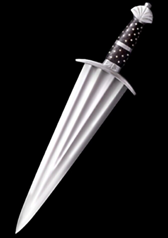 Hand Forged Viking High Carbon Steel Cinquedea Sword Sharp Battle Ready Sword