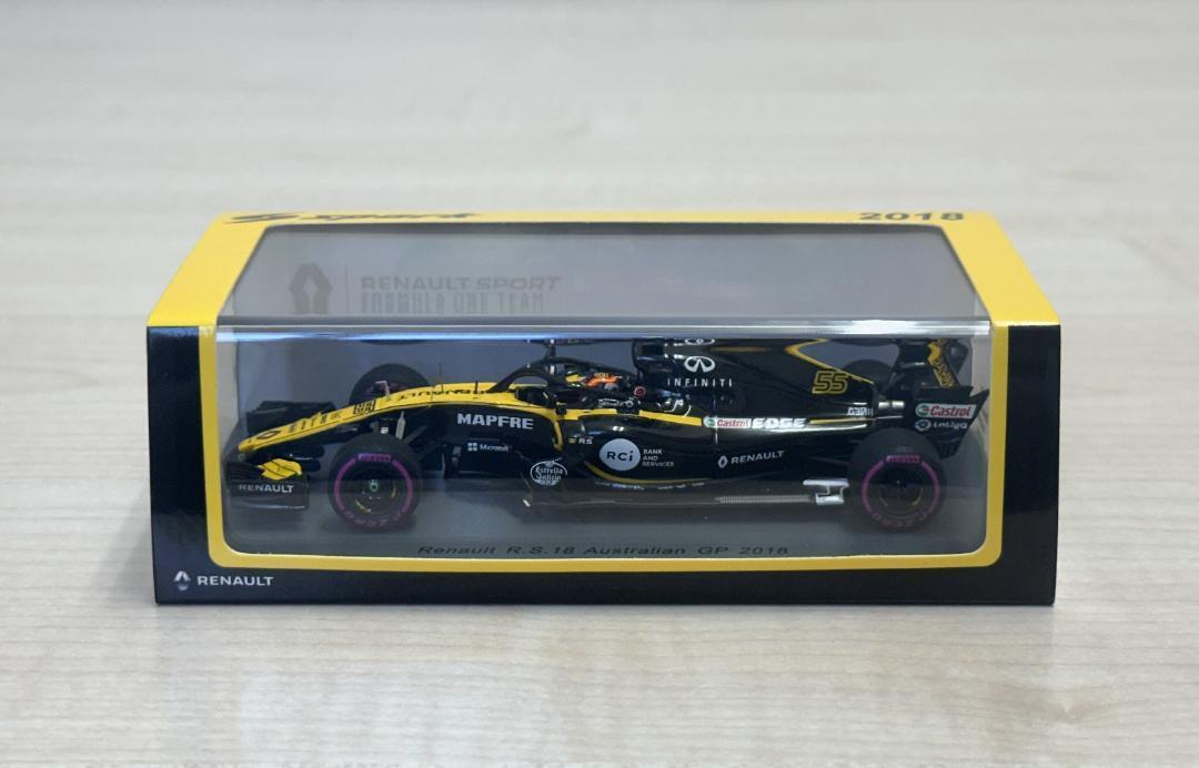1/43 Spark Renault R.S.18 2018 F1 Australian Gp Mini Car