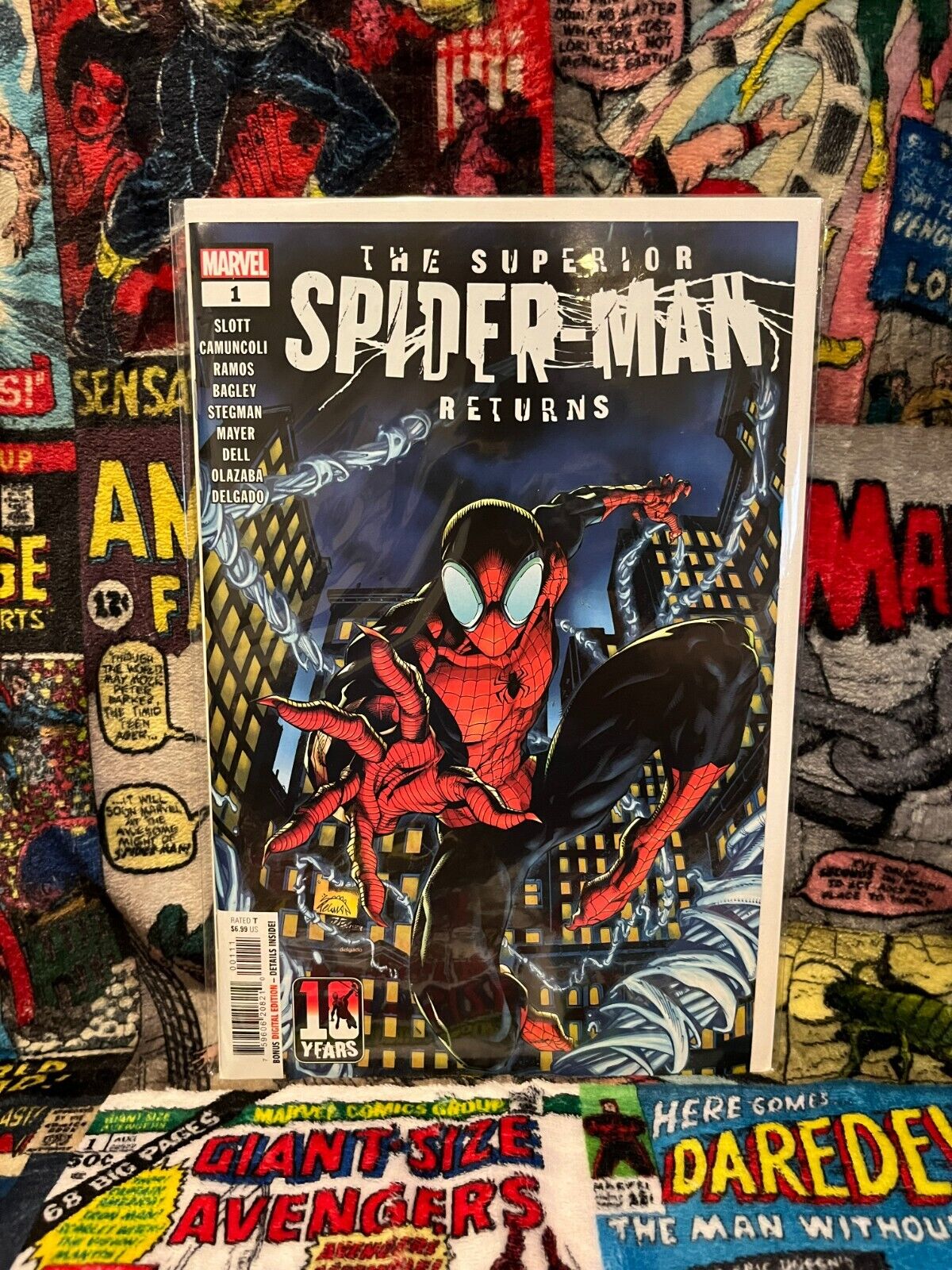 Superior Spider-Man Returns #1 and Superior Spider-Man 1 2 3 4 (2023)