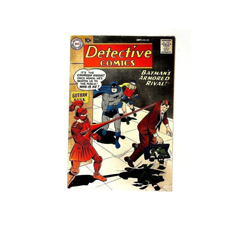 Detective Comics (1937 series) #271 in Very Good condition. DC comics [p}
