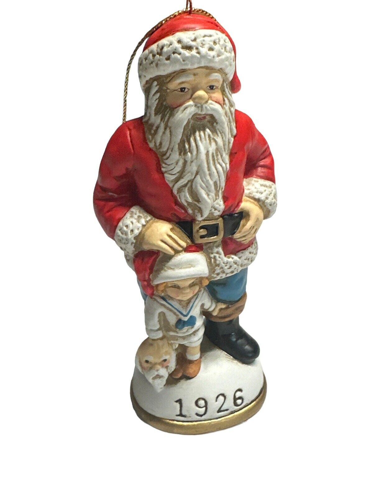1926 Memories of Santa - Santa and His Li'l Impersonator - SIGNED RARE