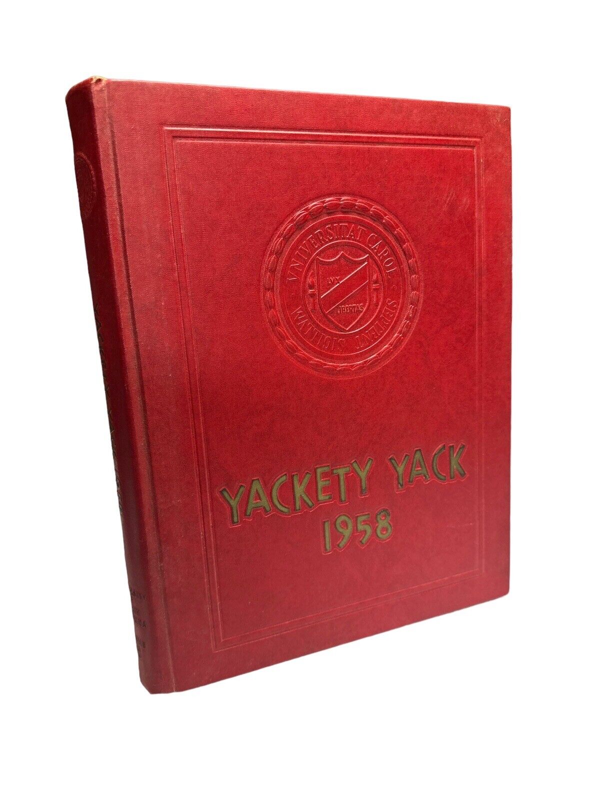 Vintage 1958 Yackety Yack University of North Carolina UNC Chapel Hill Yearbook