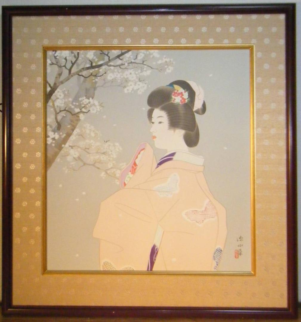 Print Shinsui Ito Lithograph Beauty Utagawa School Ukiyo-E Masterpiece P153