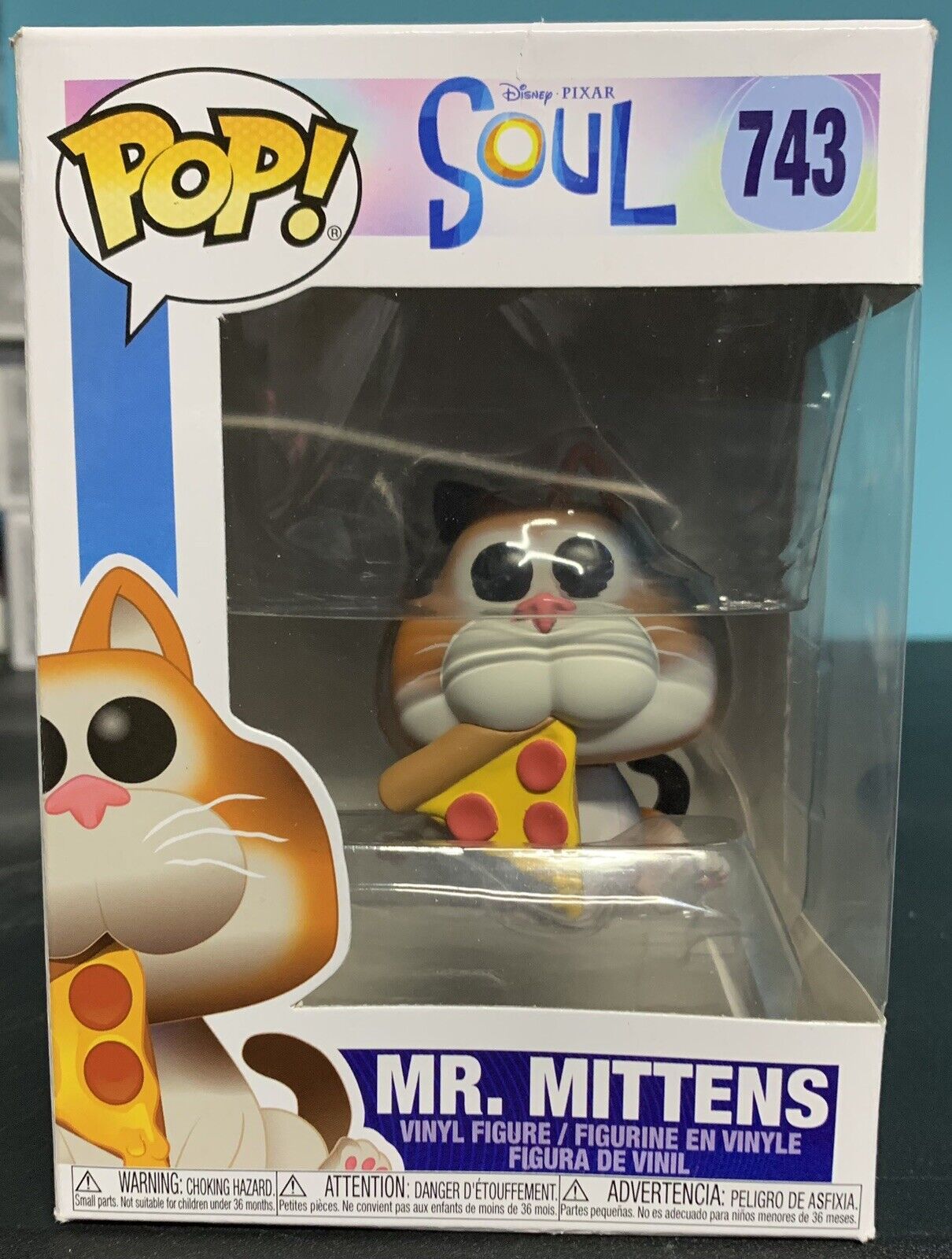 Funko Pop Disney Pixar Soul: Mr. Mittens #743 w/ Protector 