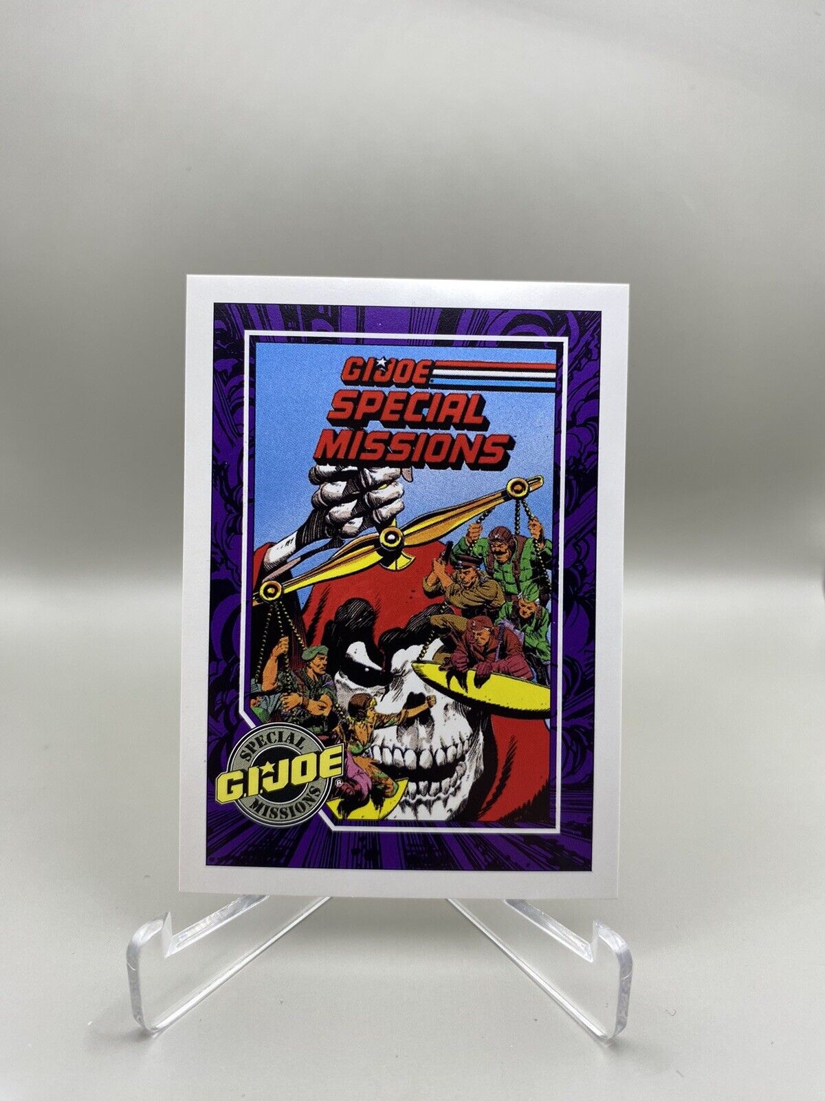1991 Impel Hasbro G.I. Joe Card # 108 Passing Of The Guard